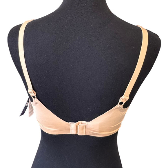 NEW GAP BODY Beige V-Neck Everyday Essentials Wirefree T-Shirt Bra Size 38D - Picture 6 of 7